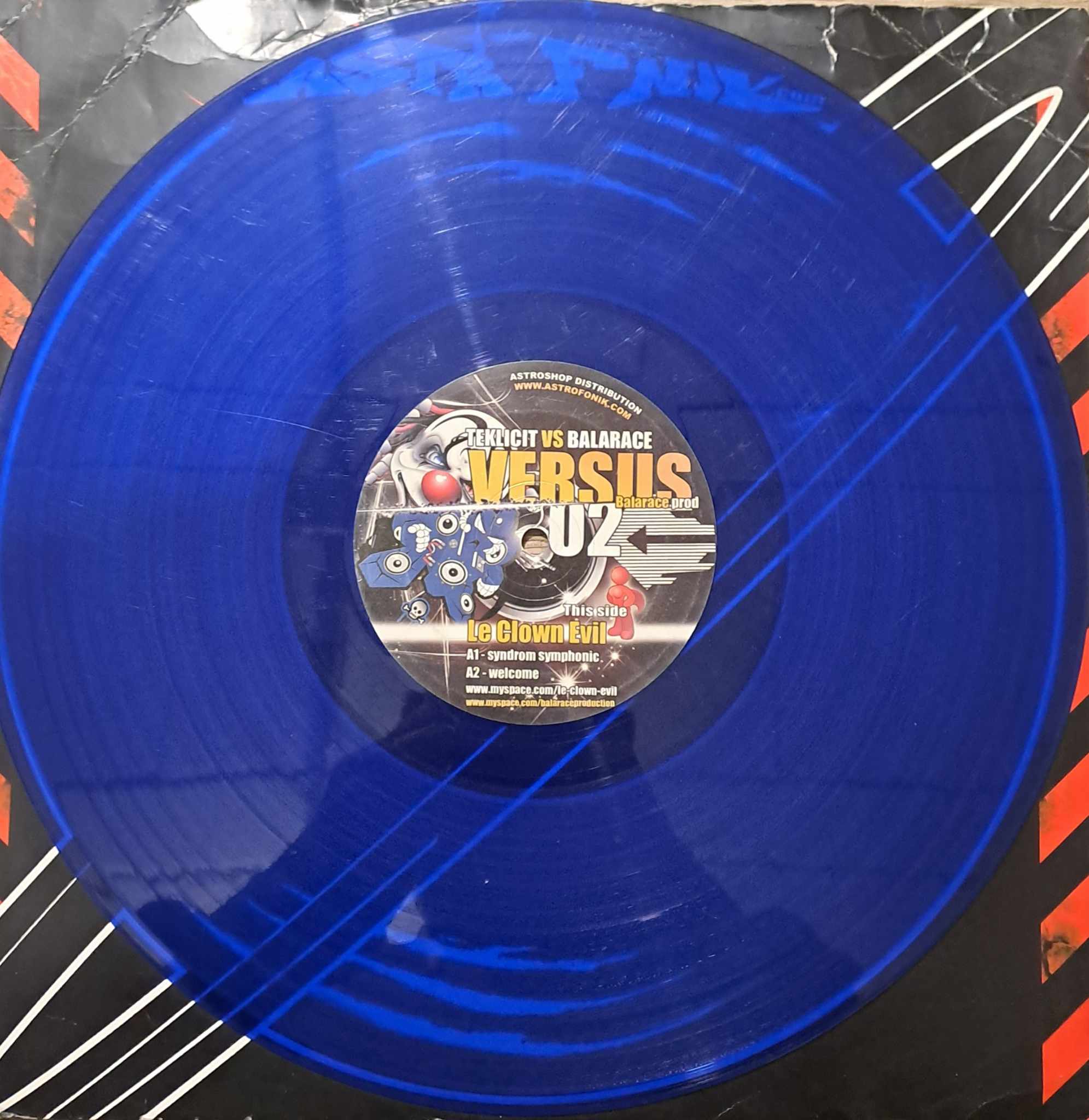 Versus 02 (bleu) - vinyle tribecore
